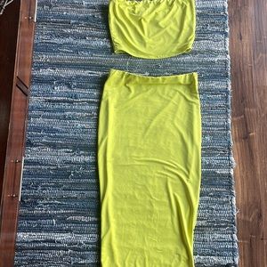 Windsor Neon lime set